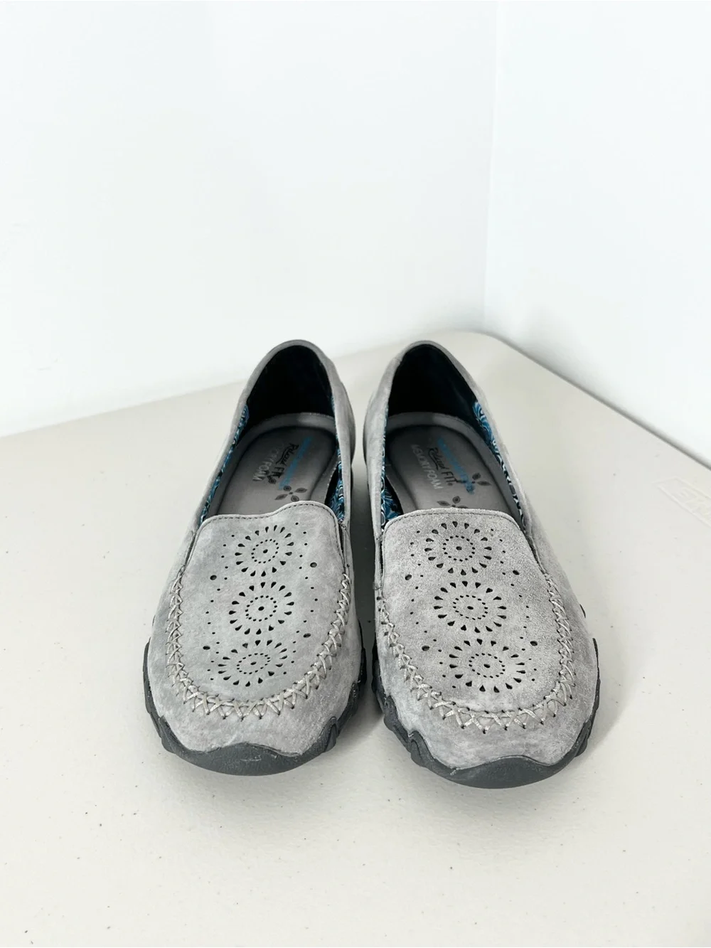 Skechers Relaxed Fit Bikers Traffic Casual Walking Slip On Shoe Loafer 6.5